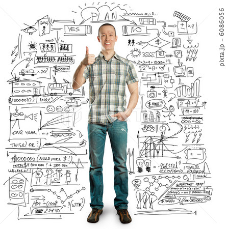 full length man shows well done 6086056