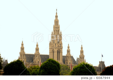 オーストリア　ウィーン市庁舎 6087944