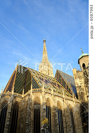 オーストリア　ウィーン　シュテファンス大聖堂 6087993