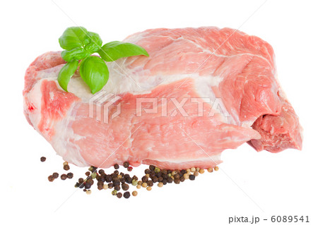 raw meat of pork raw meat of pork 6089541