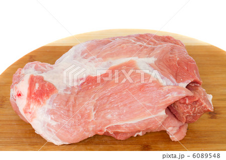 meat of pork on wooden board 6089548