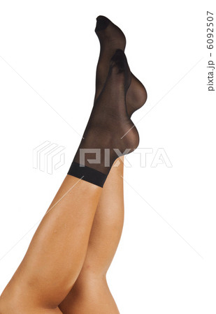 Beautiful women legs in stockings 6092507