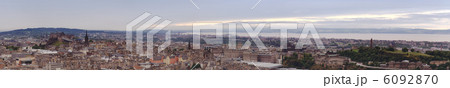 panorama of Edinburgh, Scotland 6092870