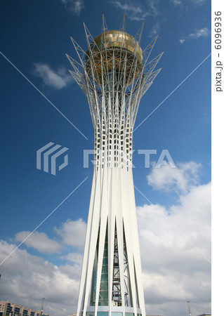 modern tower Baiterek, Astana, Kazakhstan 6096936