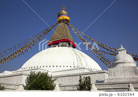カトマンズのボダナート寺院 6102564