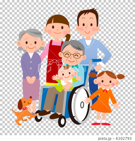 Family three generations 6102793