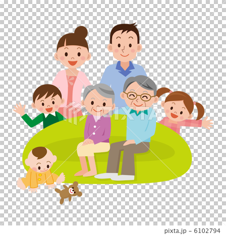 家庭生活三代 6102794