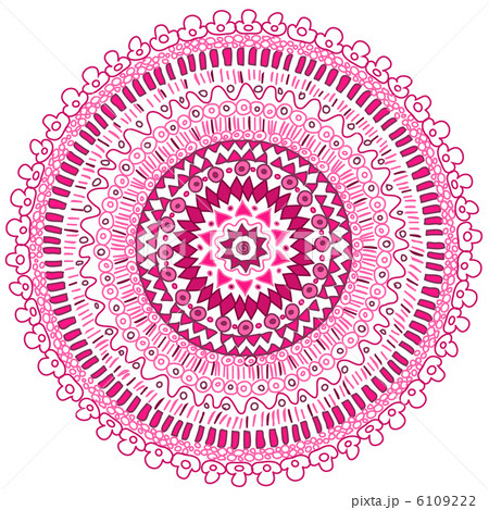 Hand made ornamental round lace Hand made ornamental round lace 6109222