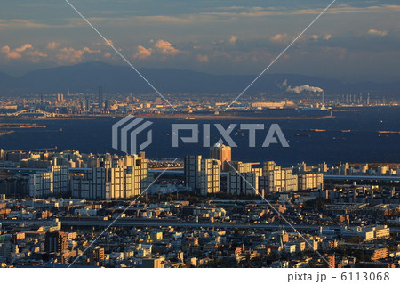 大阪湾を望む(六甲山より) 大阪湾を望む(六甲山より) 6113068