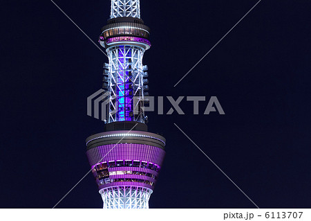 東京スカイツリーのクリスマスライトアップ・冬雅 6113707