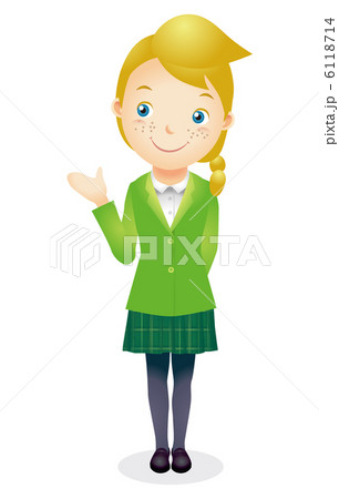 欧米人女性イラスト 欧米人女性イラスト 6118714