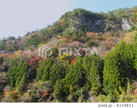 香落渓(夫婦山)の紅葉「室生赤目青山国定公園」 香落渓(夫婦山)の紅葉「室生赤目青山国定公園」 6119811
