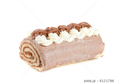Chocolate Swiss roll 6121786