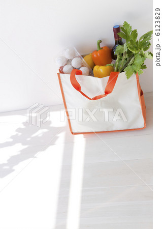 エコバッグと食材 エコバッグと食材 6123829