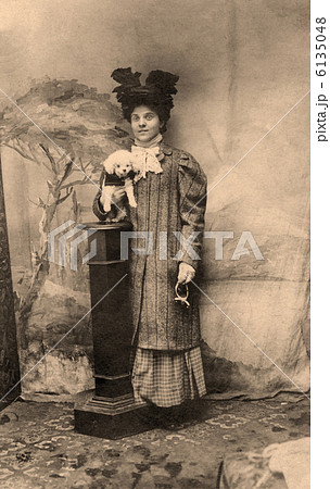 Vintage portrait. 6135048