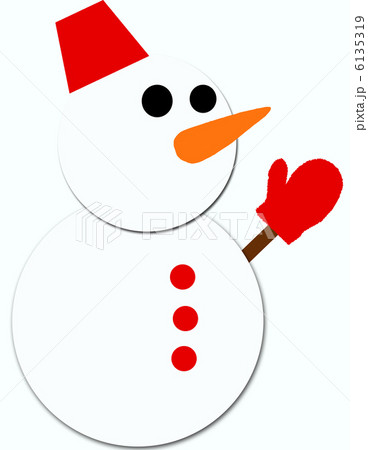 雪だるまのイラスト 6135319