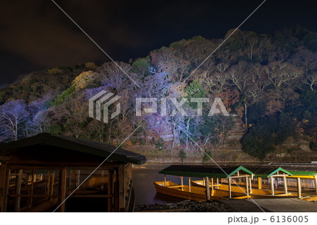 嵐山花灯路 屋形船 嵐山花灯路 屋形船 6136005