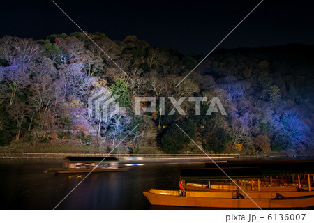 嵐山花灯路　屋形船 6136007