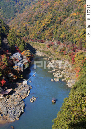 嵐山 亀山公園展望台からの眺め 6137217