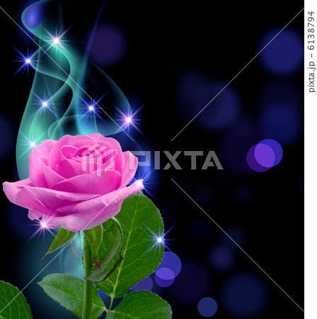 Rose and smoke 6138794