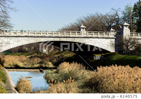 冬の南浅川橋　多摩御陵入口 6140575