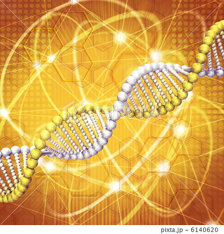 DNA・遺伝子配列イメージ 6140620