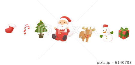 クリスマスイラスト 6140708