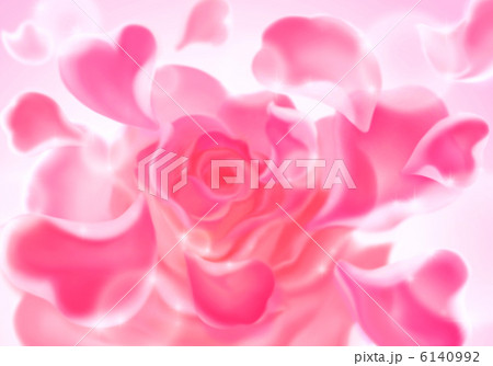 赤い花びら舞う 水玉 赤い花びら舞う 水玉 6140992