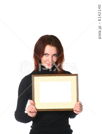 young fashionable beautiful redhead woman 6142140