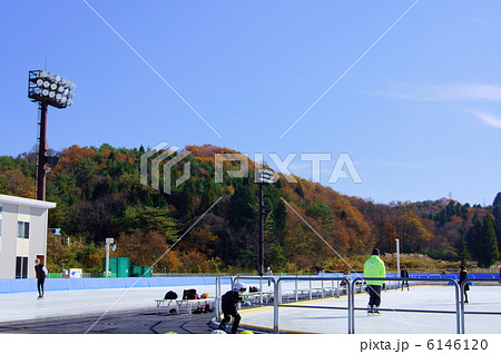 岐阜県　スケート場　A skating Rink in Gifu Prf. 6146120