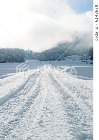 雪の棚田 6148628