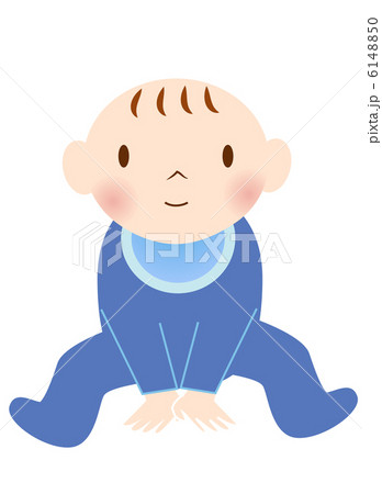 育児シリーズ 赤ちゃんのイラスト素材