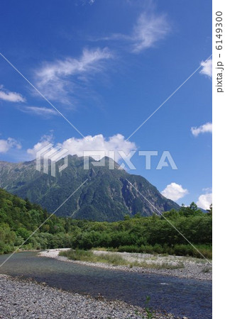 上高地 梓川と穂高岳 上高地 梓川と穂高岳 6149300