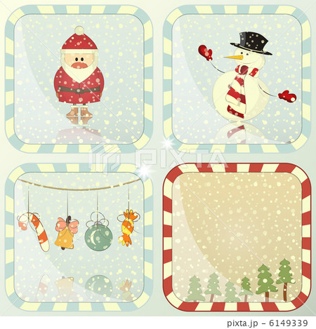 set of Christmas cards set of Christmas cards 6149339