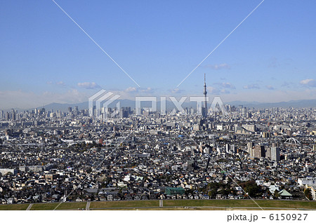 東京スカイツリーと大都会の展望 東京スカイツリーと大都会の展望 6150927