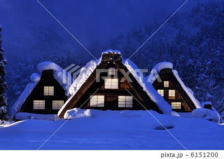 白川郷ライトアップ 6151200