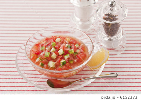 夏野菜の冷製スープ仕立て 6152373