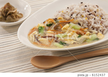 五穀米の野菜あんかけ 五穀米の野菜あんかけ 6152437