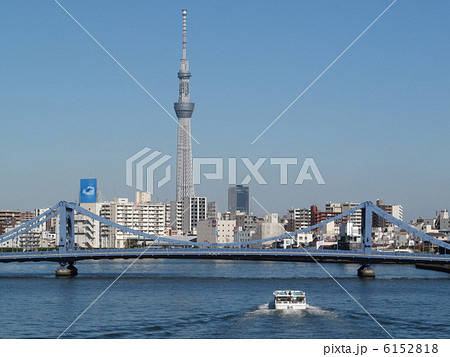 東京スカイツリーと遊覧船 東京スカイツリーと遊覧船 6152818