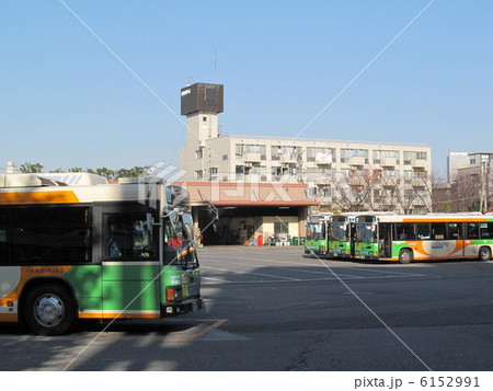 都営バスの小滝橋車庫の写真素材 [6152991] - PIXTA