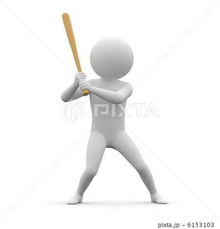 3d human - hitter 3d human - hitter 6153103