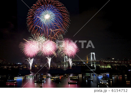 【東京都】お台場の花火 6154752