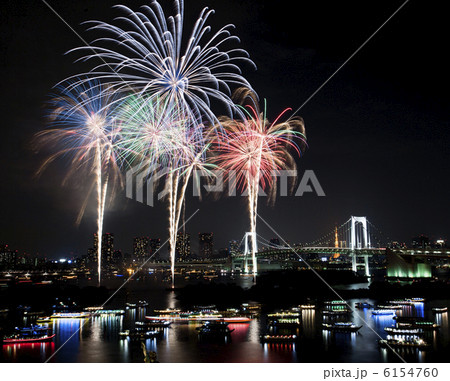 お台場の花火 6154760