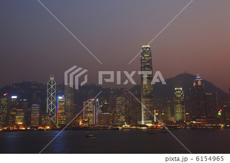 香港島の夜景 九龍より 香港島の夜景 九龍より 6154965