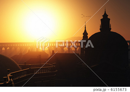 Sunset in Rome 3D render 6155673