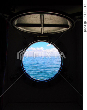 小笠原丸の窓からの景色 小笠原丸の窓からの景色 6159018