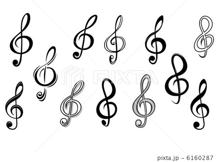 Music note keys 6160287