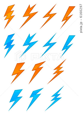 Lightning symbols Lightning symbols 6160297