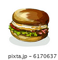 ハンバーガー 6170637