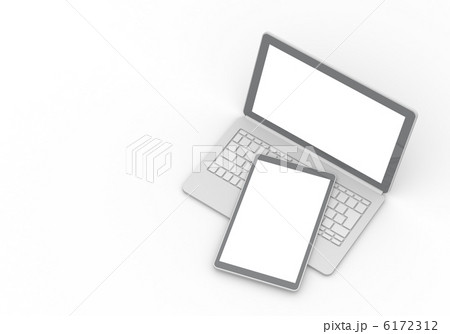 タブレットとノートパソコン 6172312